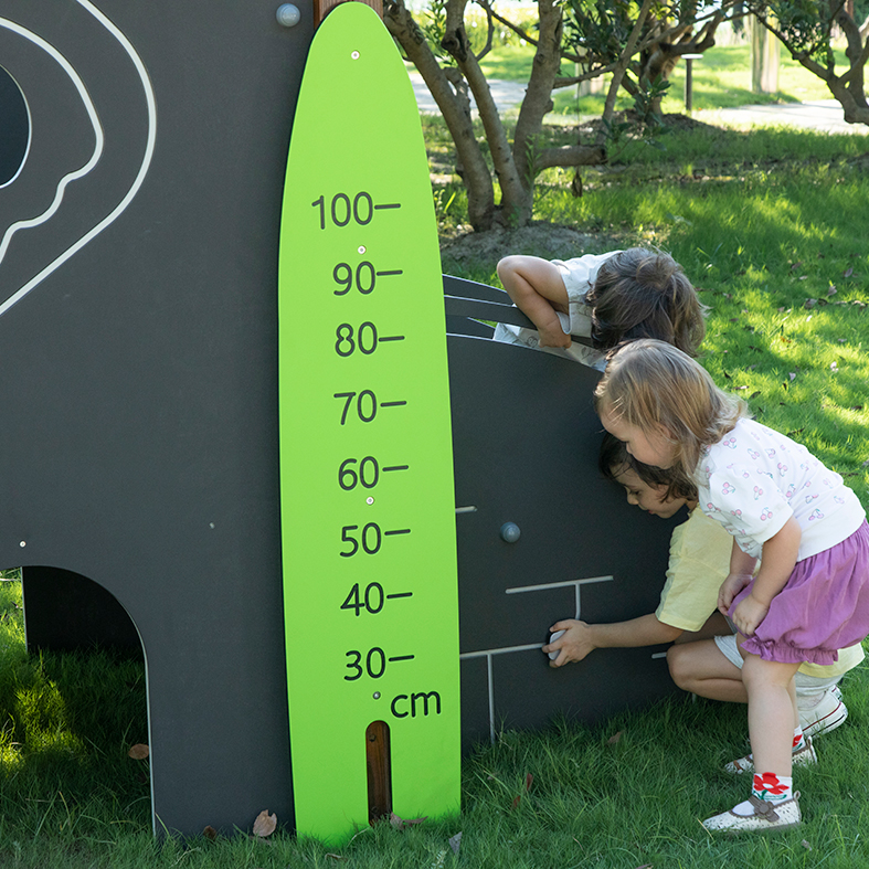 Elefant lekställning