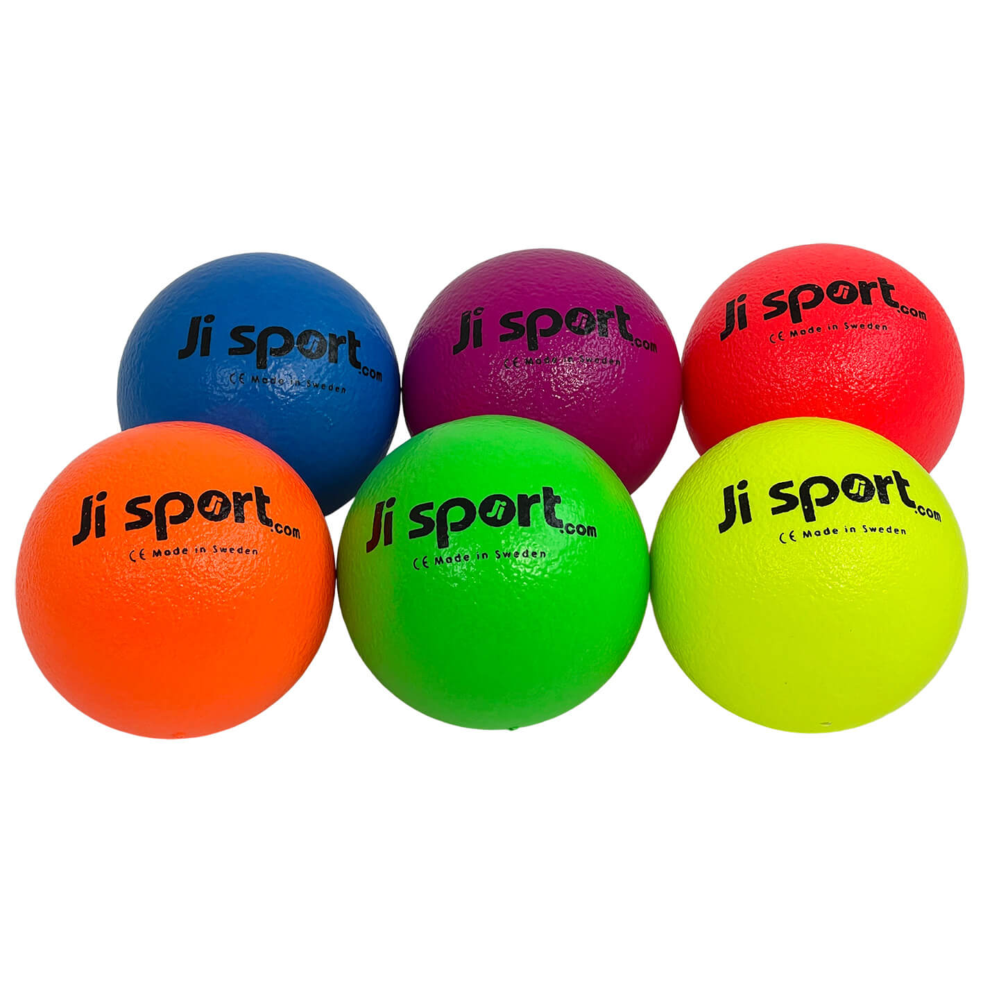 COG Regnbue skumboldpakke 6 stk 15 cm