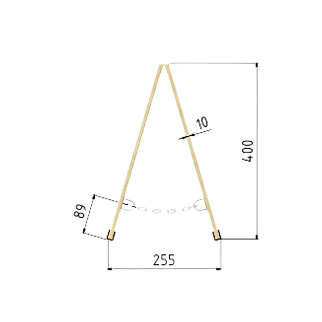 Avdelningssarg för hall