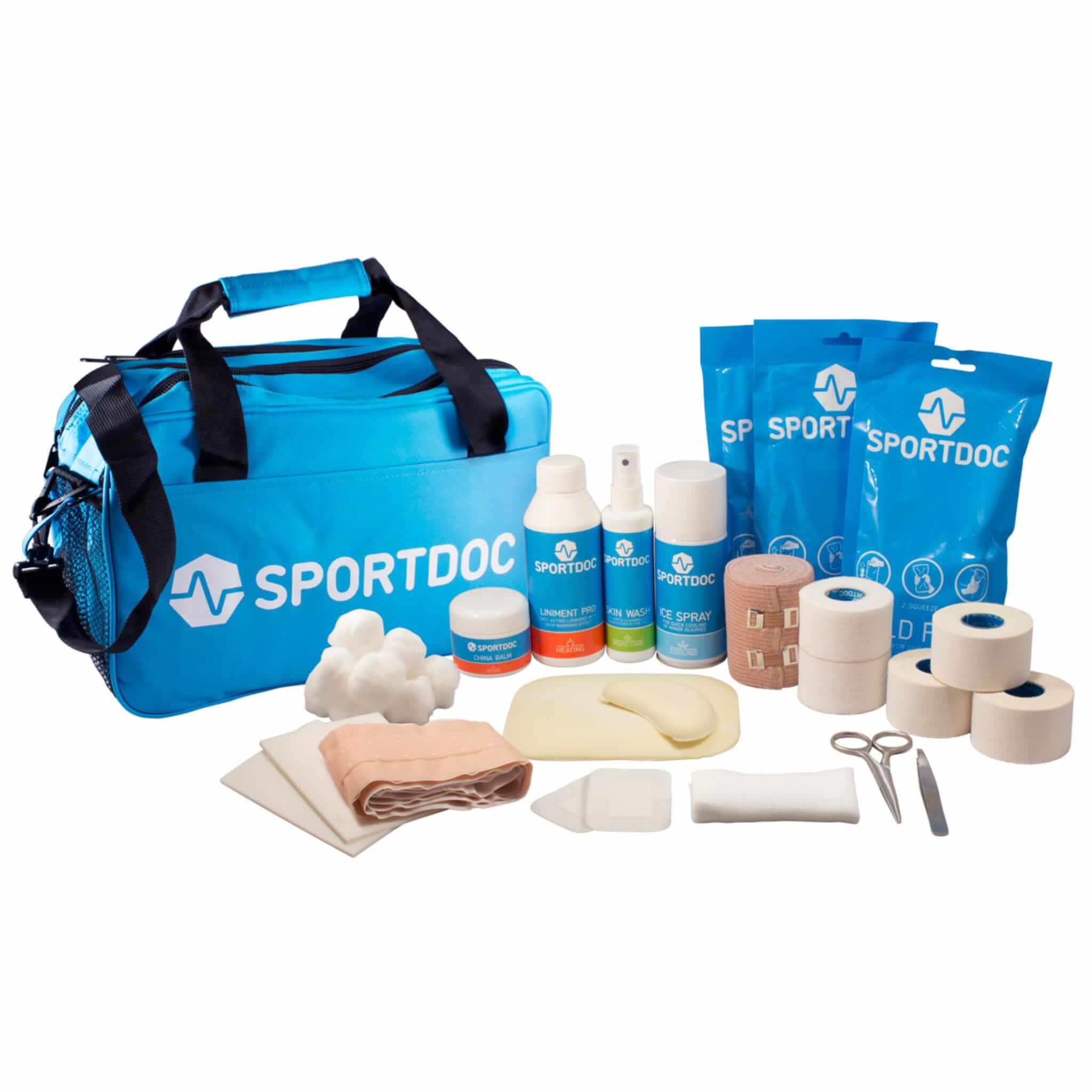 Första hjälpen väska medium med innehåll