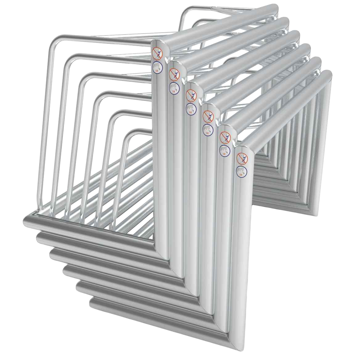 Helsvetsat minifotbollsmål-paket