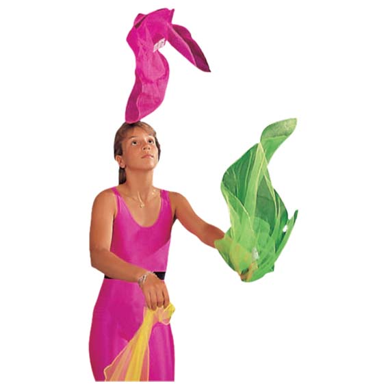 Jonglørtørklædersæt 3 stk