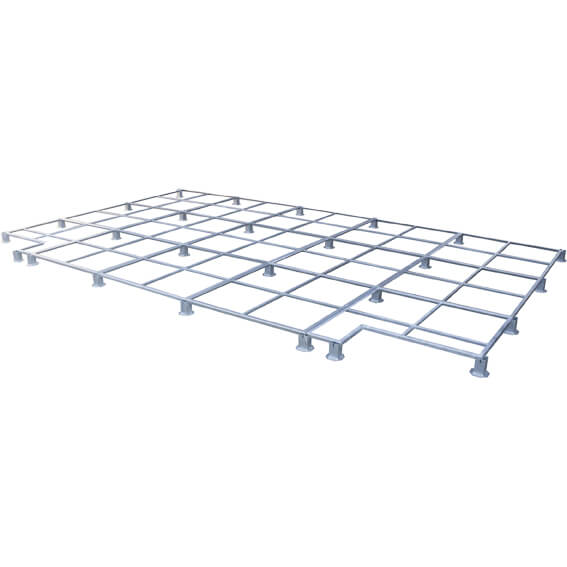 Podium till höjdhoppsmatta