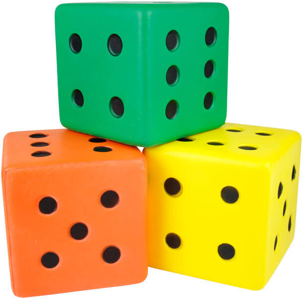 Skumterning 16x16 cm