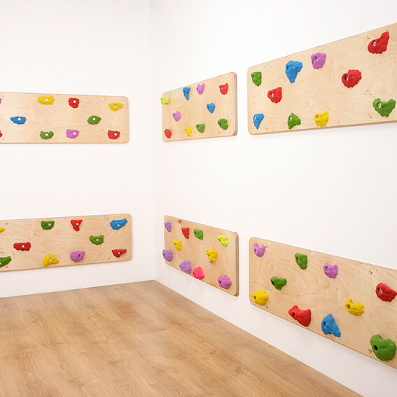 Indendørs klatrevæg pakke