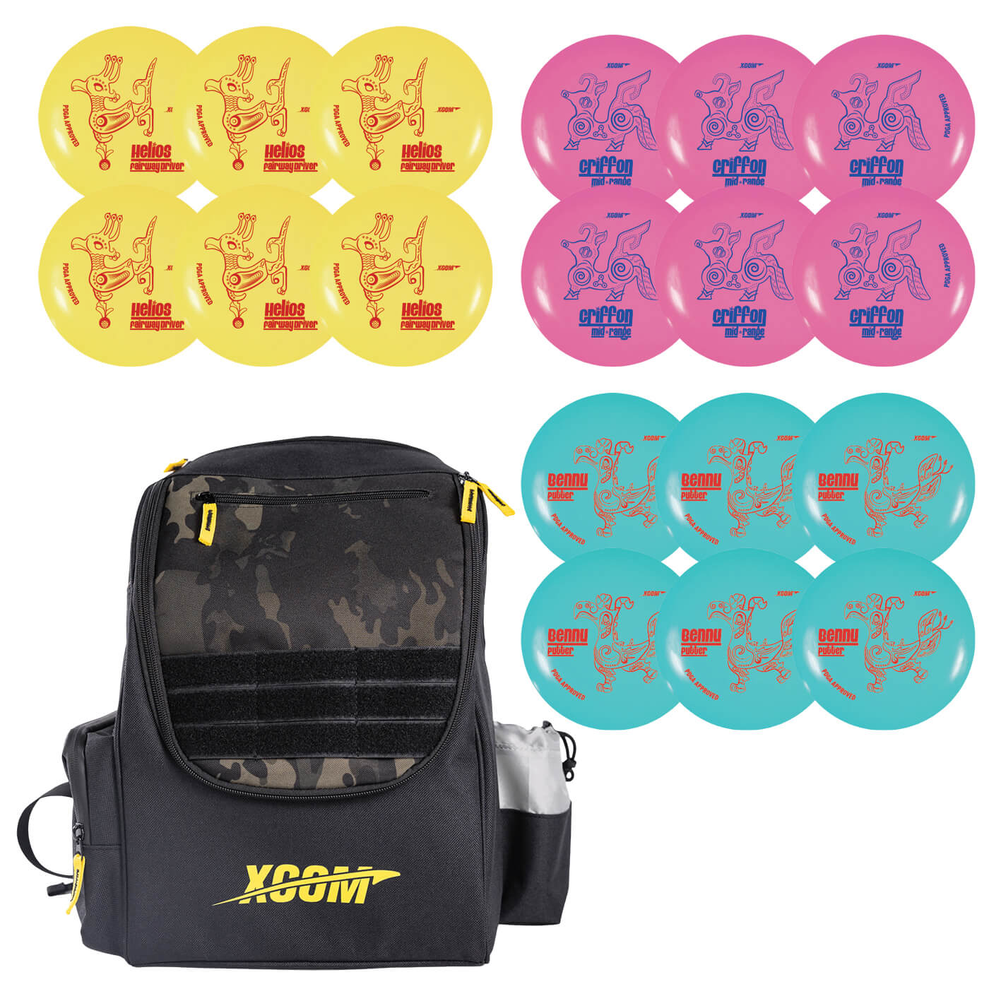 X-Com PDGA disc golf paket
