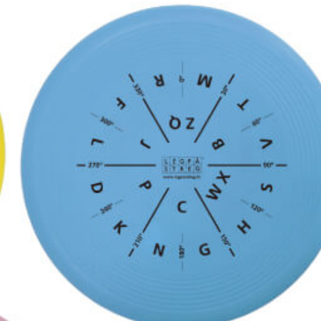 Lek på Streck frisbee paket