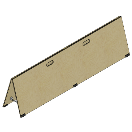 Avdelningssarg för hall