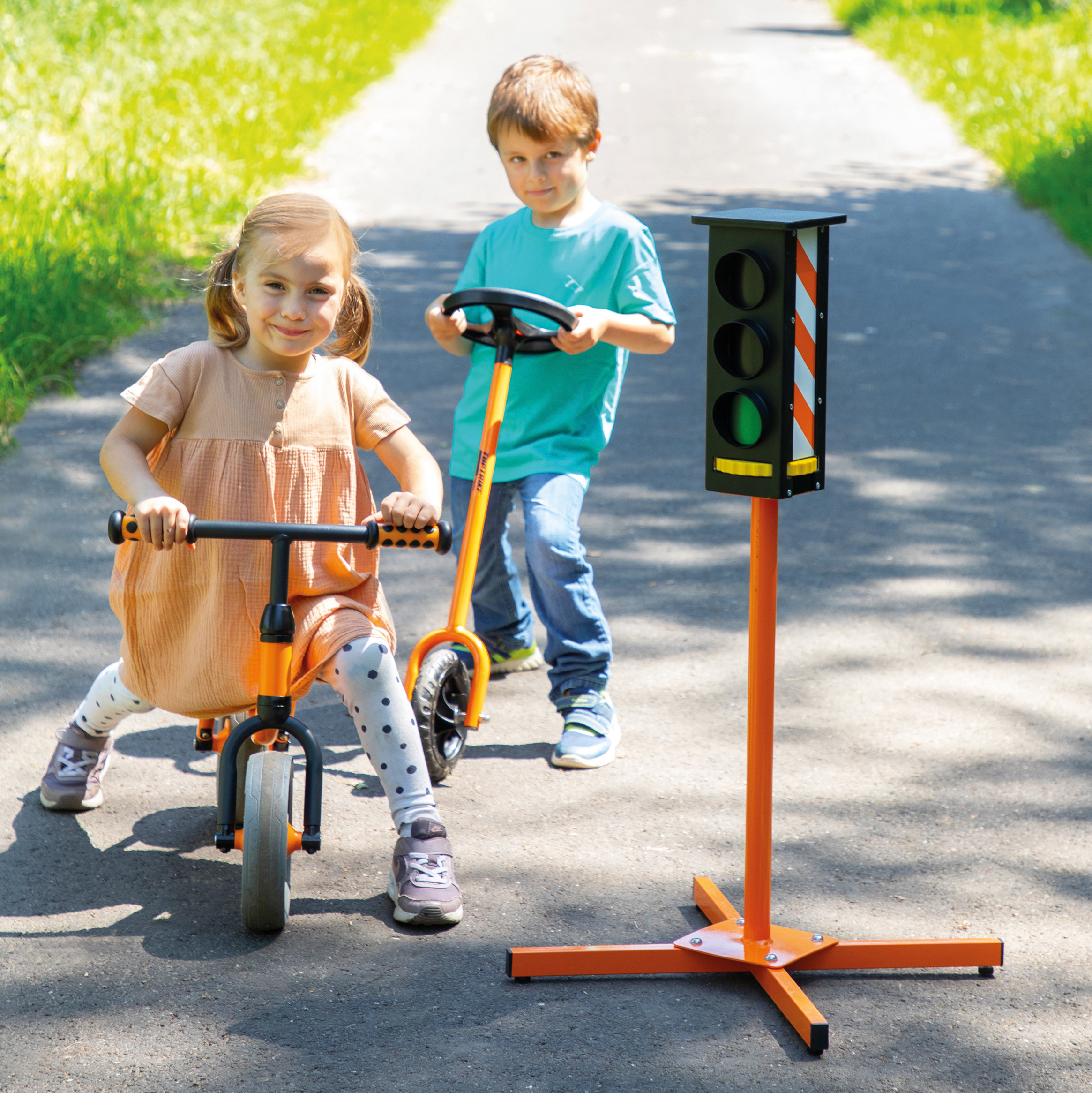 Trafikbana med lek och lärande