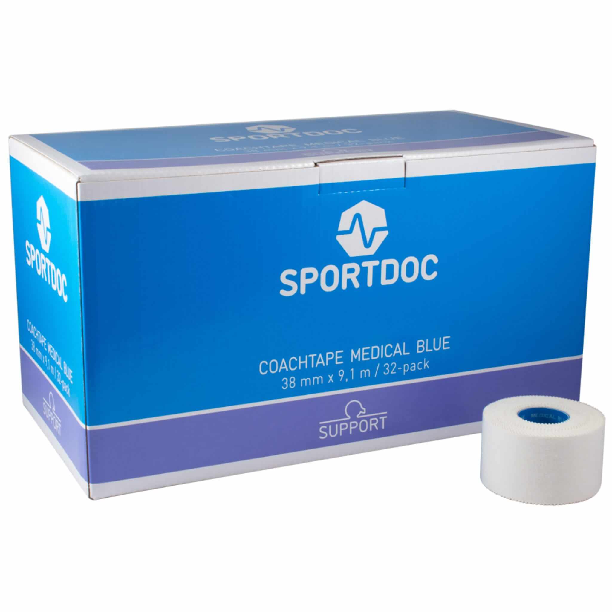 Medical blue tape 3,8 cm x 10 cm