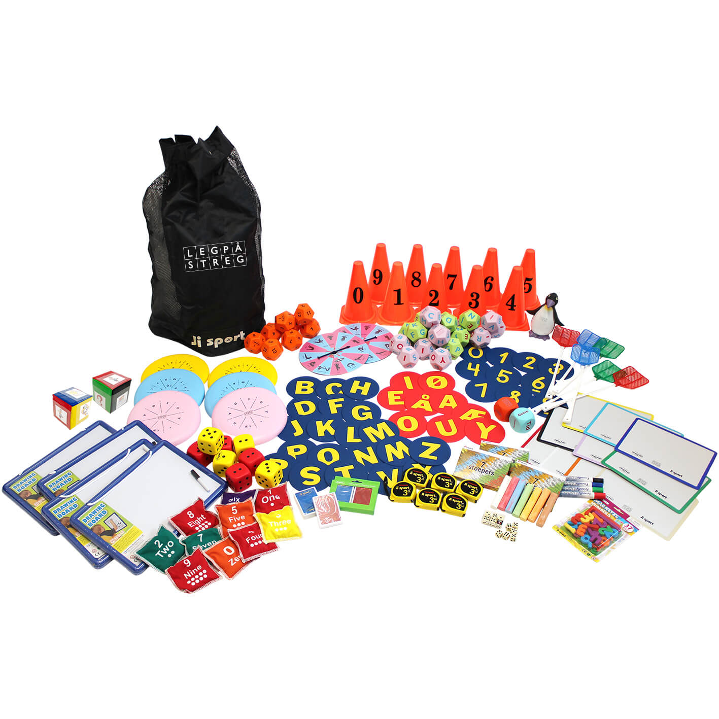 Leg på streg klassepakke