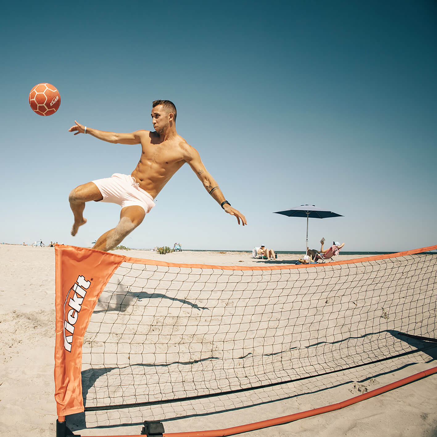 Kickit fodboldtennis sæt