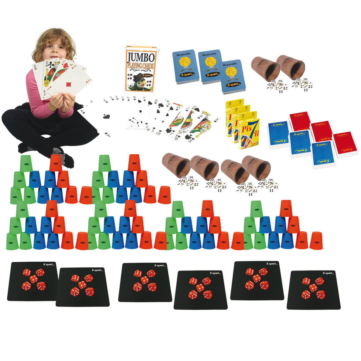 Kæmpe Spille Pakke