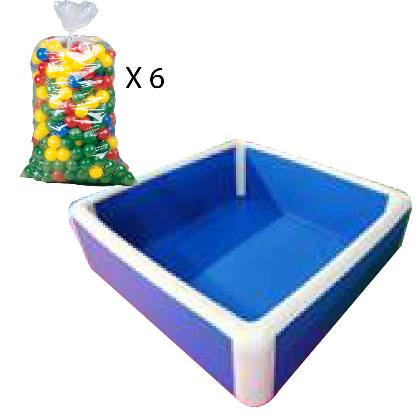 Oppusteligt boldbad inkl. bolde