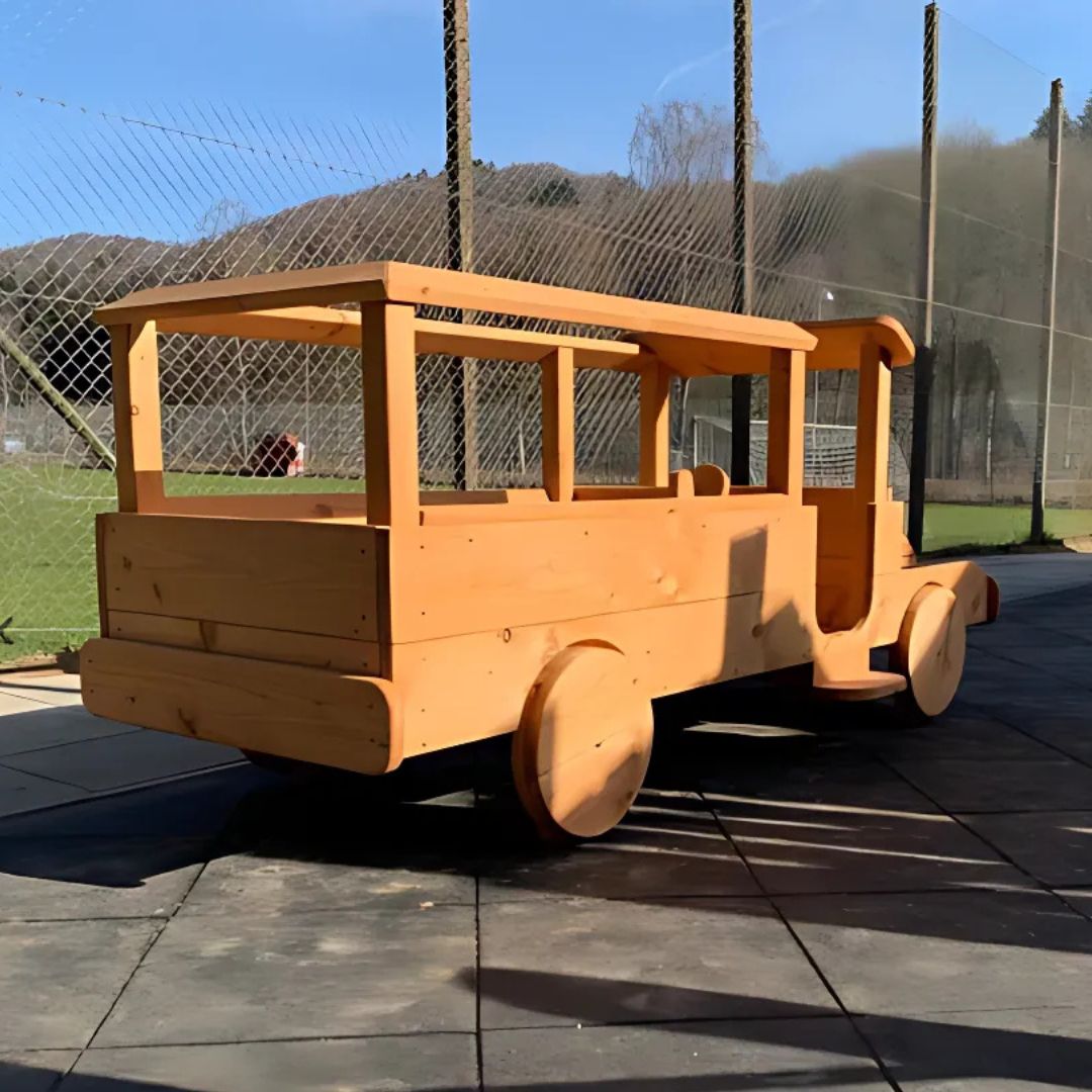 Legebus til legepladsen 