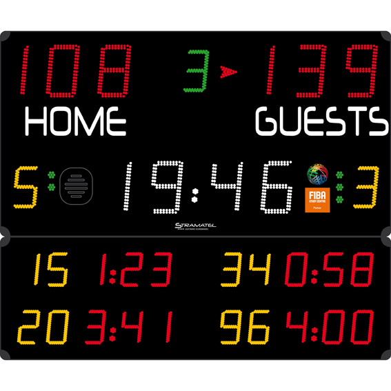 Stramatel Scoringstavle 452MB3003