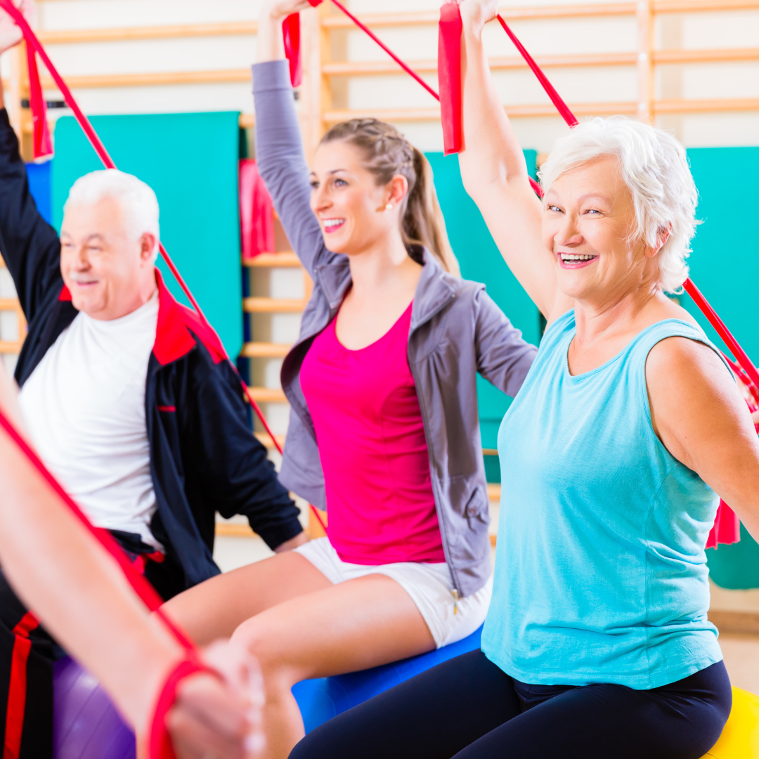 Träningsband paket med 5 rullar