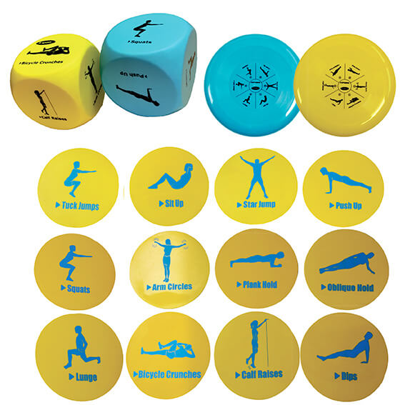 Fitness- og øvelsespakke