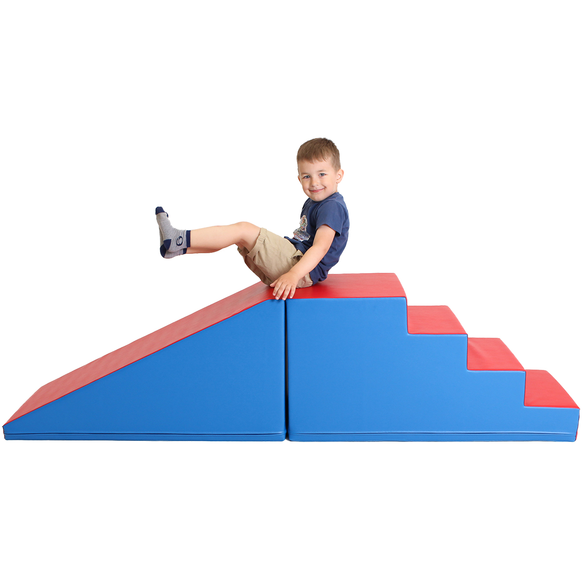 Trappe og rutsjebane i skum