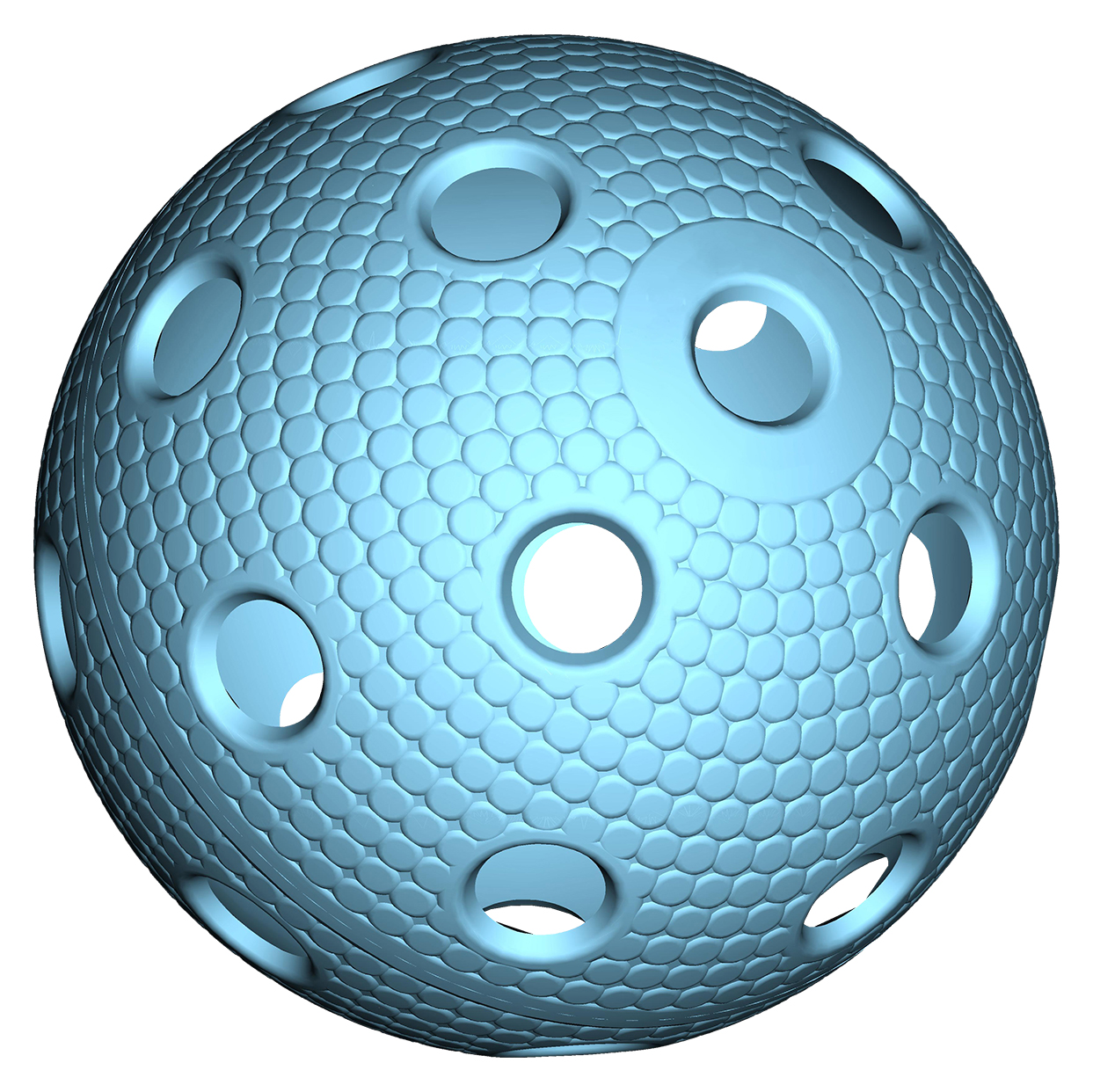 Unihoc Innebandyboll, ljusblå