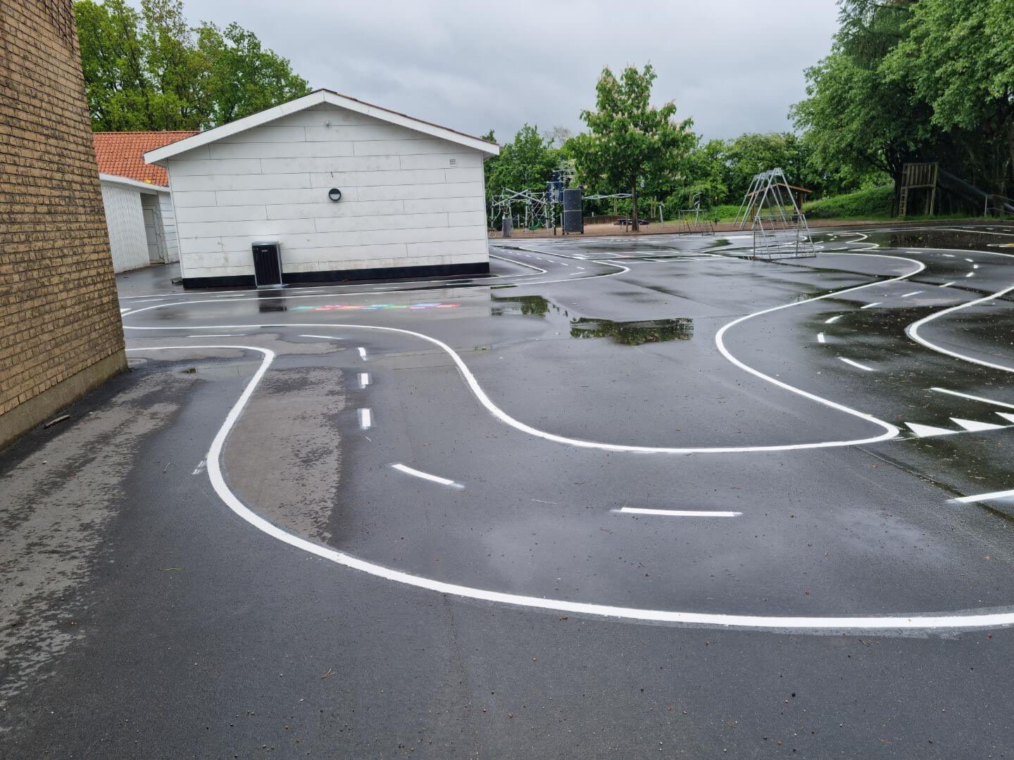 Trafikbana med lek och lärande