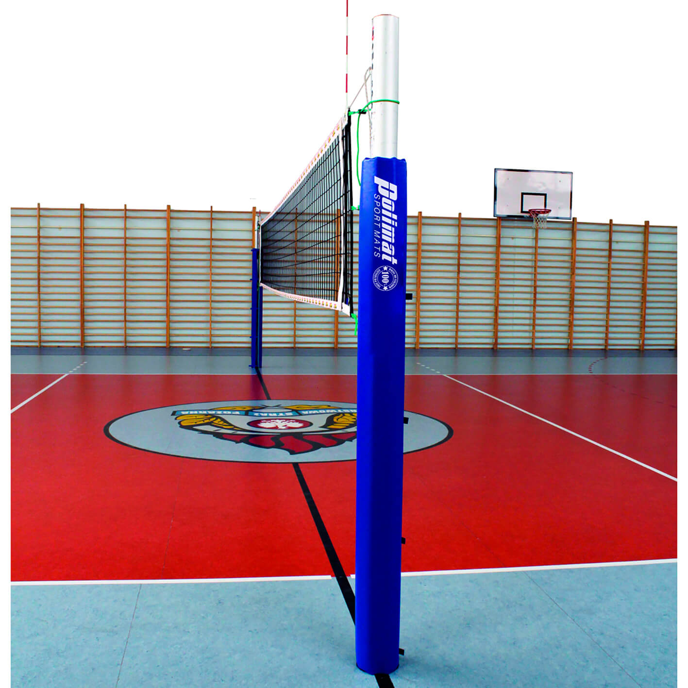 Skyddsbeklädning till volleybollstolpe