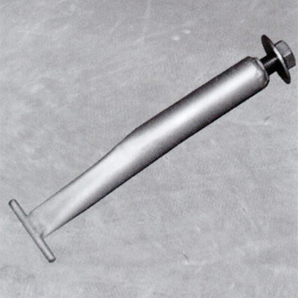 Säkerhetsbussning till handbollsmål