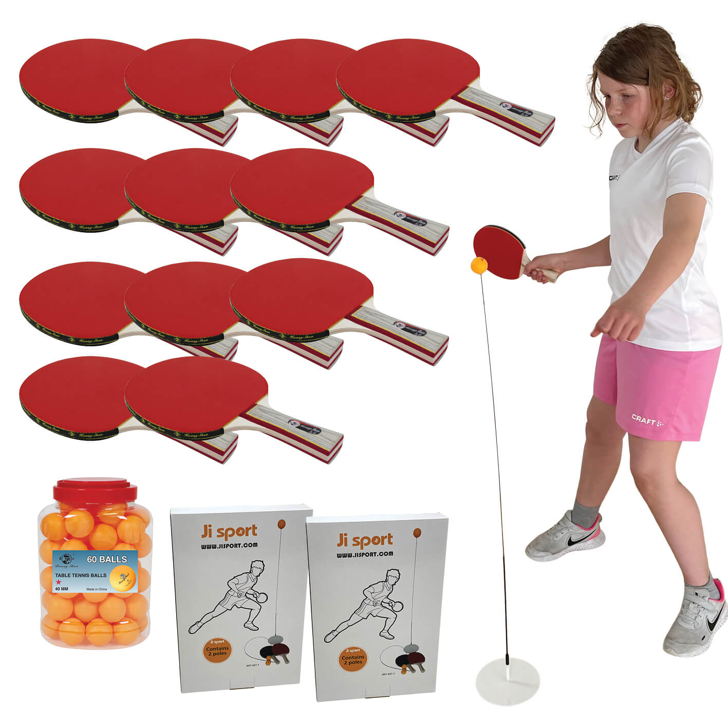 Bordtennis träningspaket