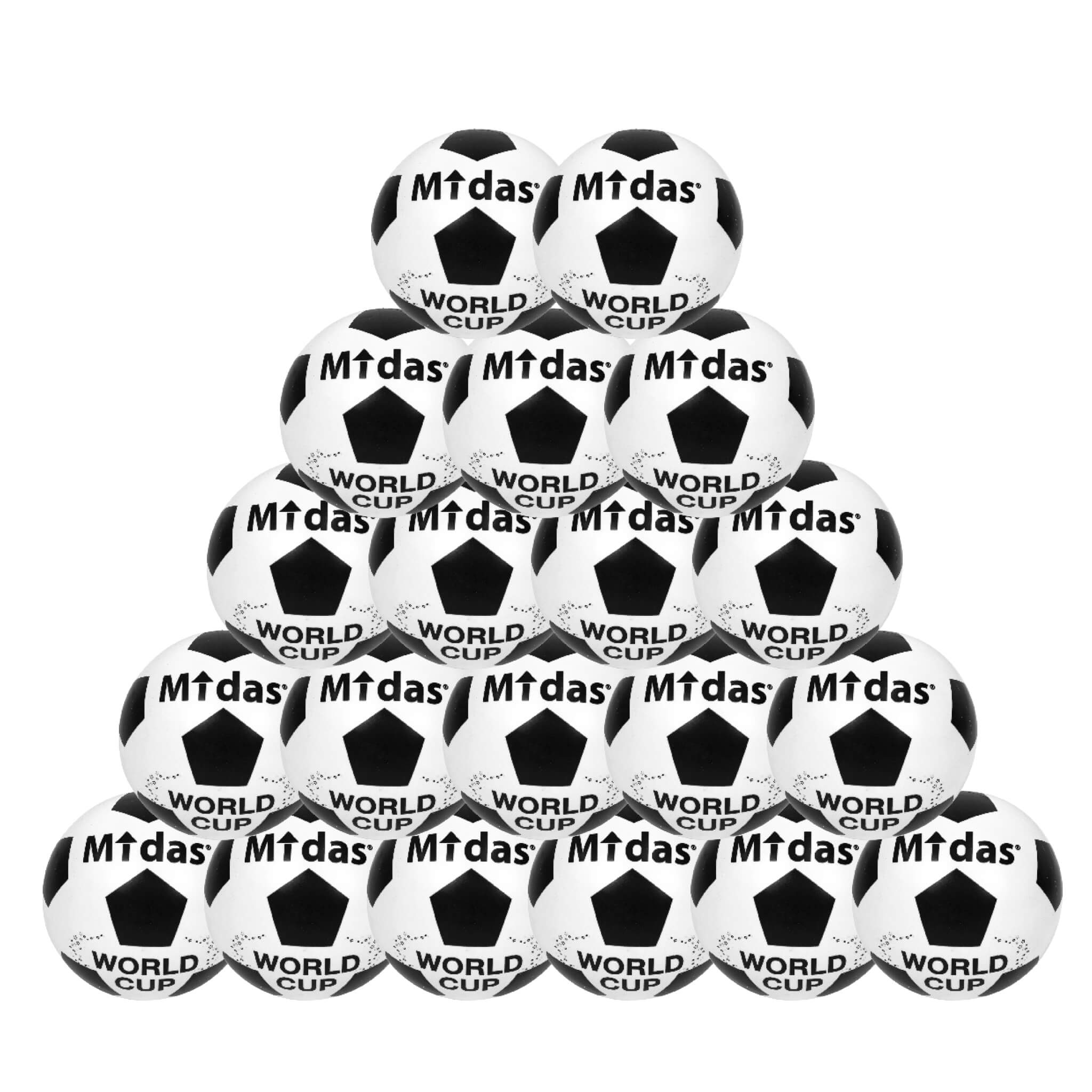 20 st. plast fotbollar