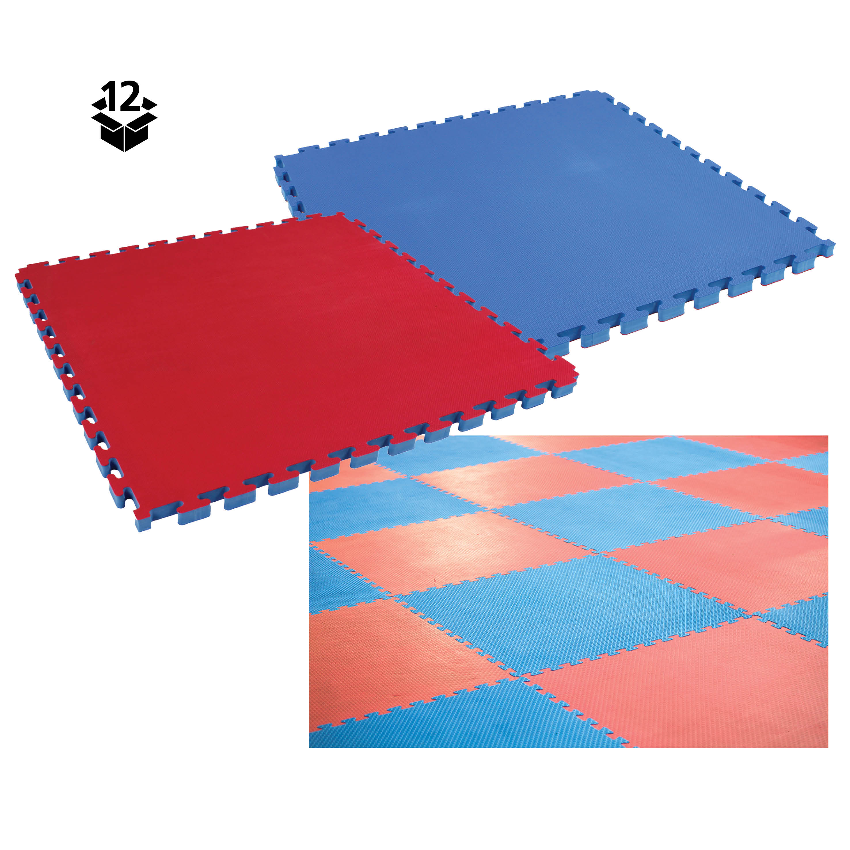 Soft gulvpakke - 12 stk.