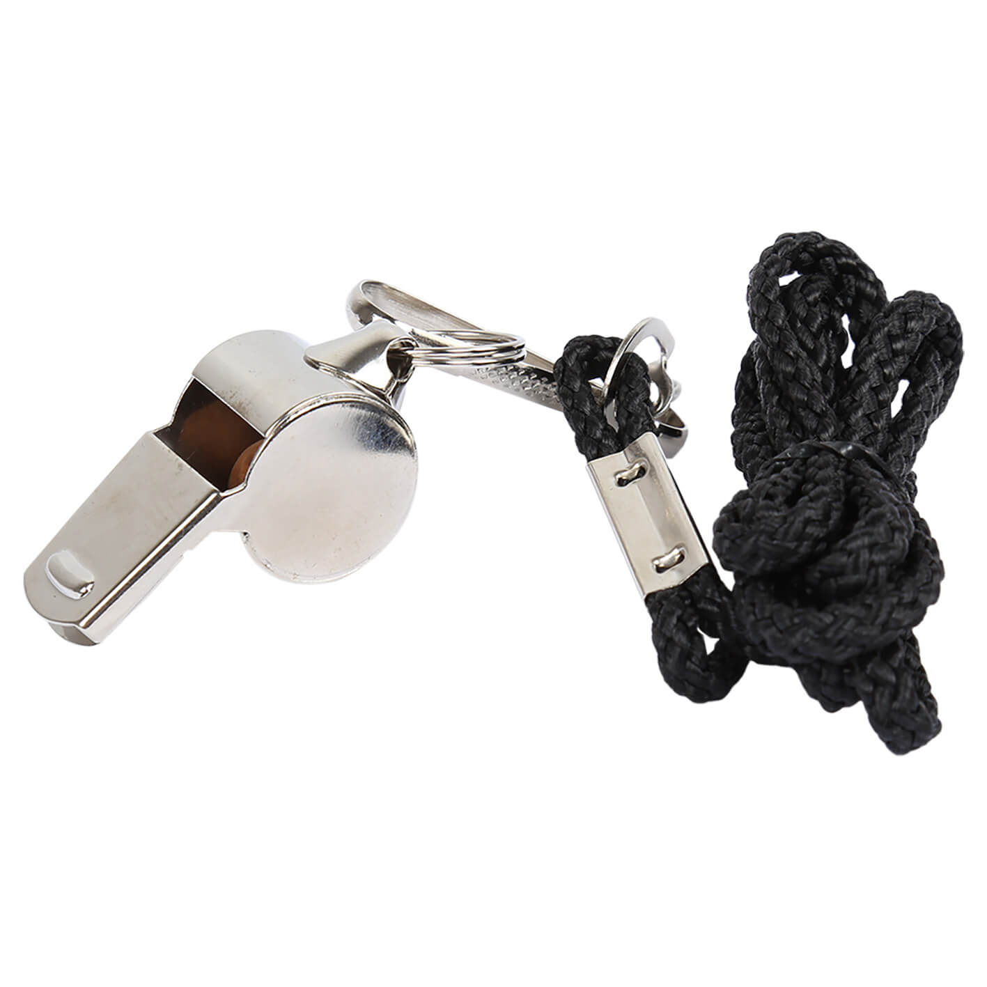 Metalfløjte med snor