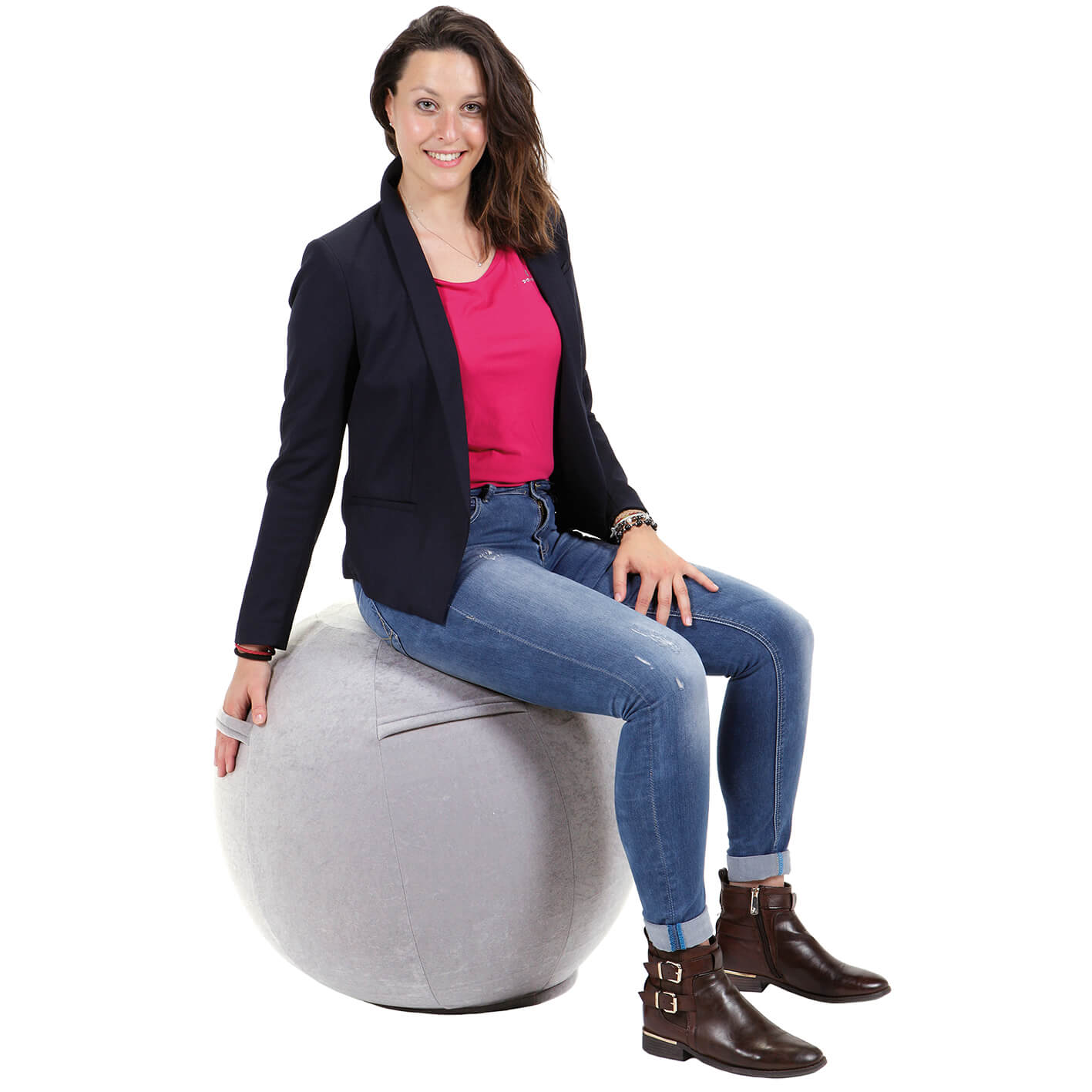 Siddebold med betræk 55 cm