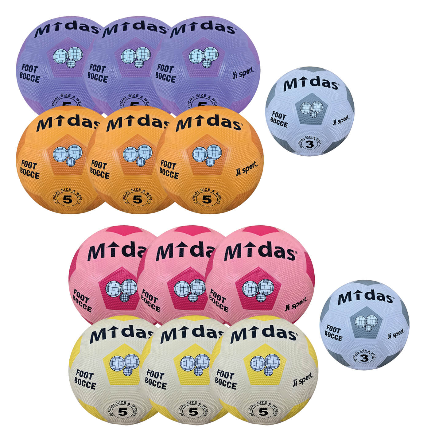 Fodbold boccia XL pakke