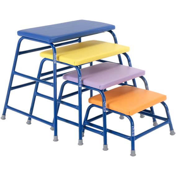 Gymnastik og parkour platforme – 4 stk