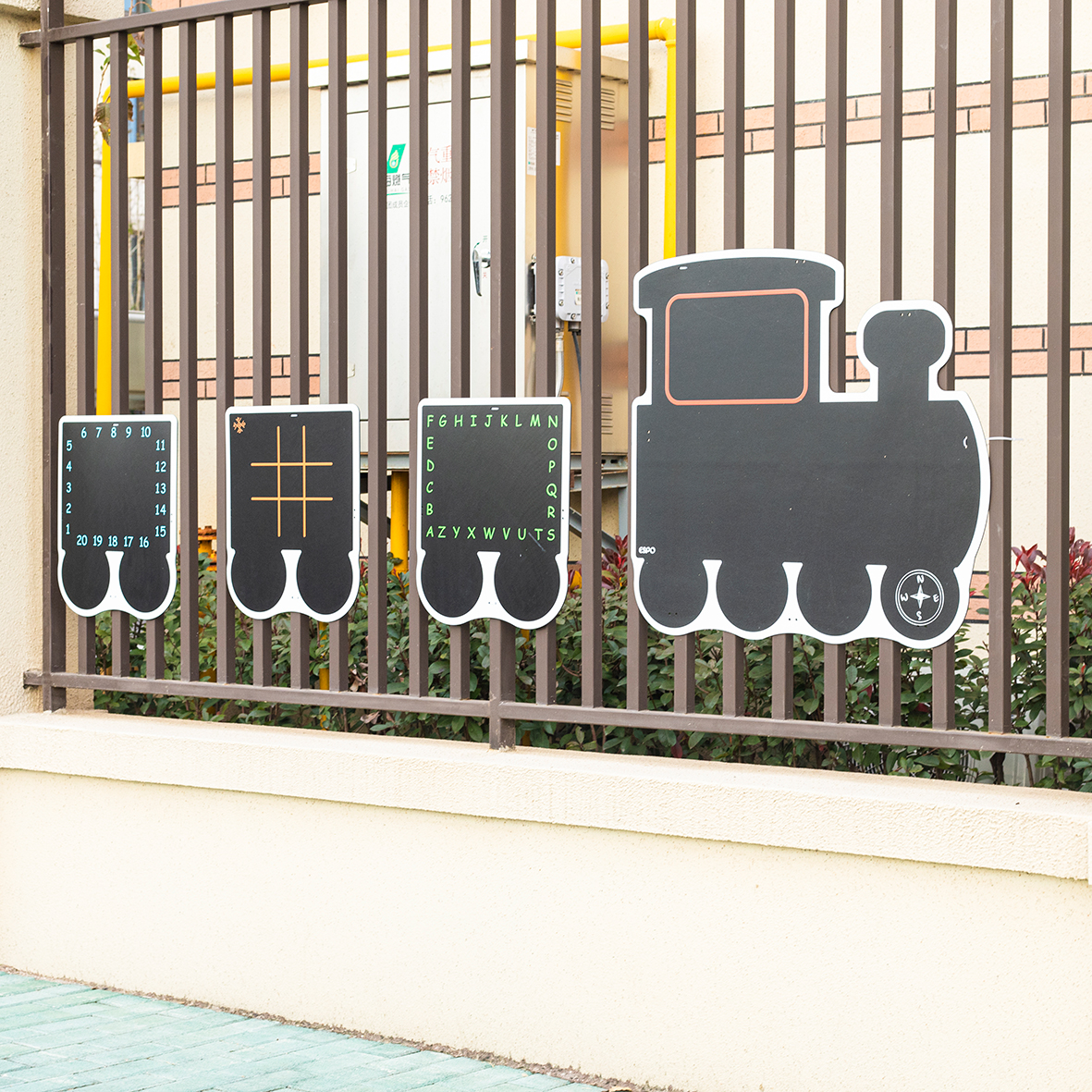 Utomhus krittaveltåg 4 st