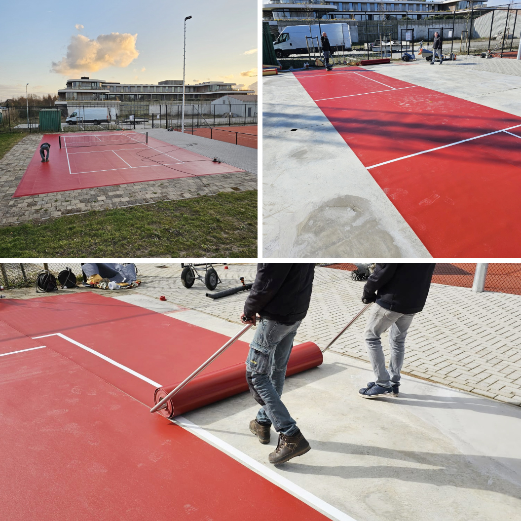 Transportabel Pickleballbana