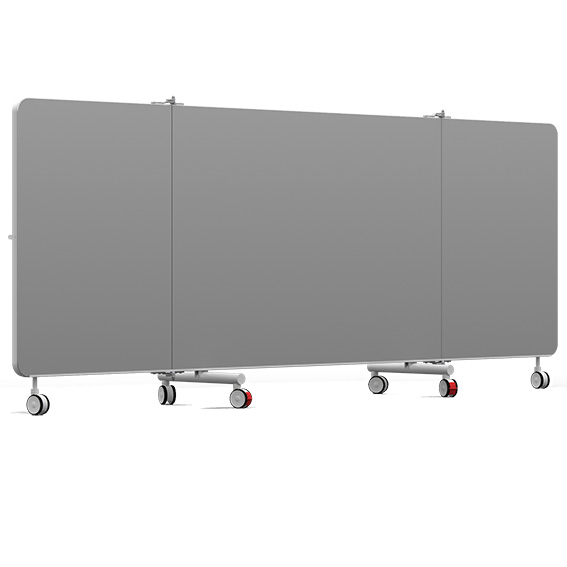 Mobil spejlvæg med sidespejle