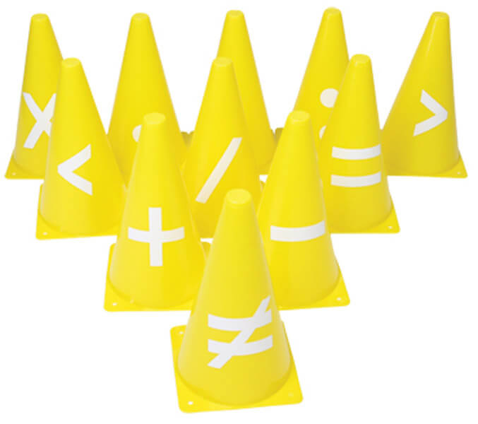 Keglesæt (11 stk.) symboler