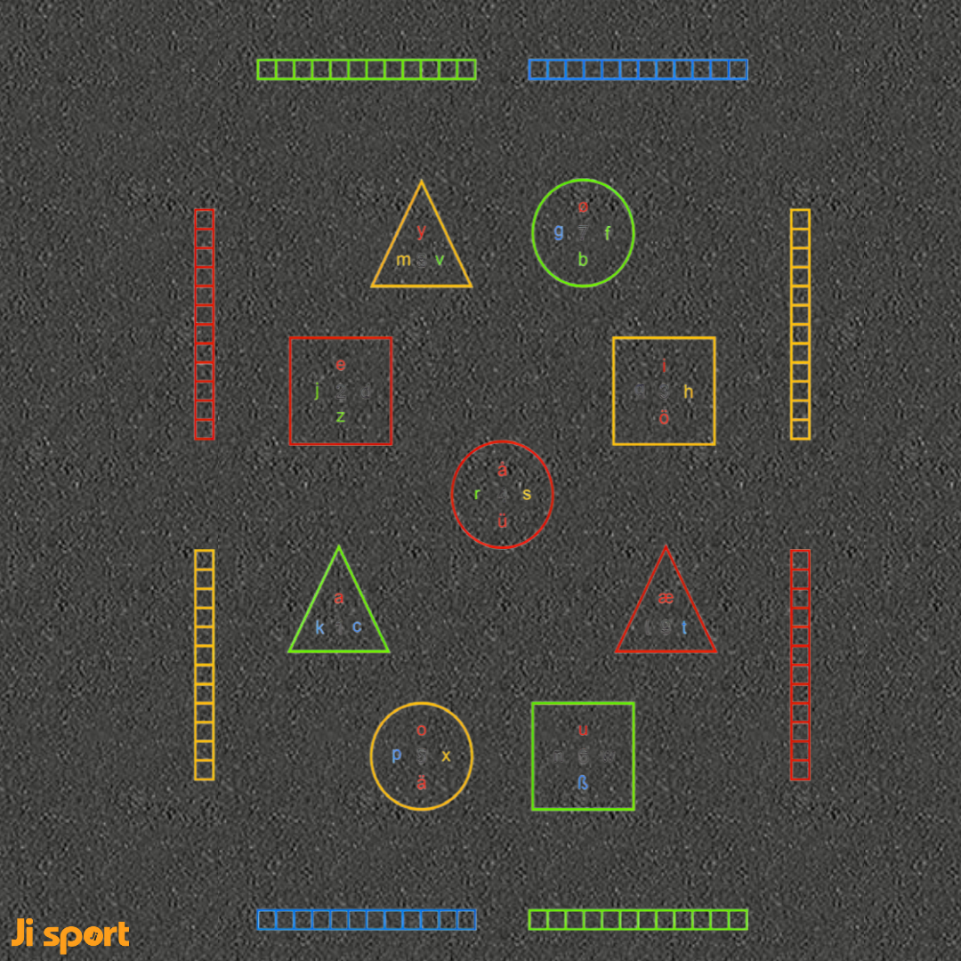 Leg På Streg, figurbane i termoplast