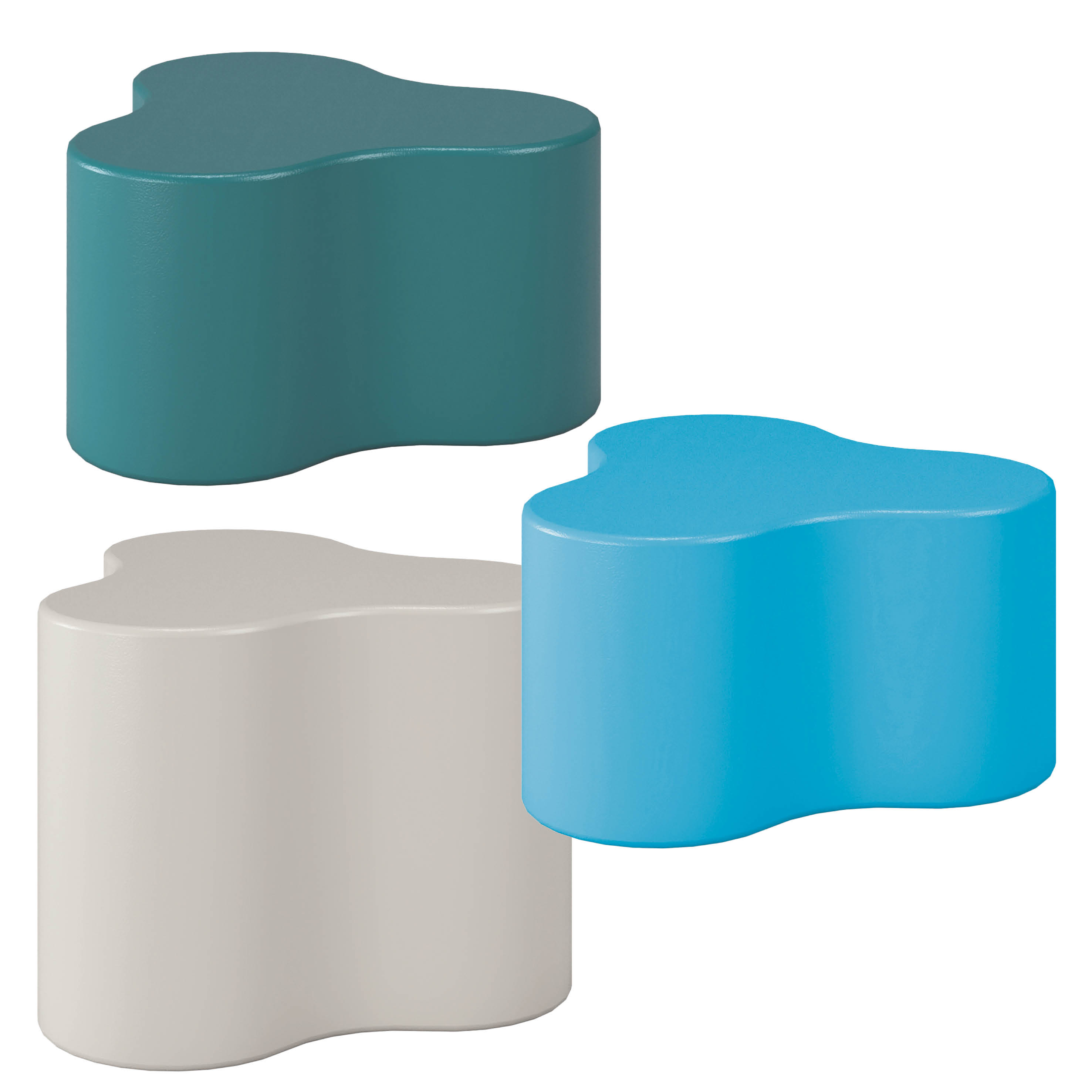 Kløverpuf siddemøbelpakke