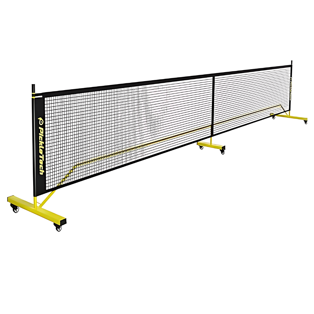 Pickleball net med hjul