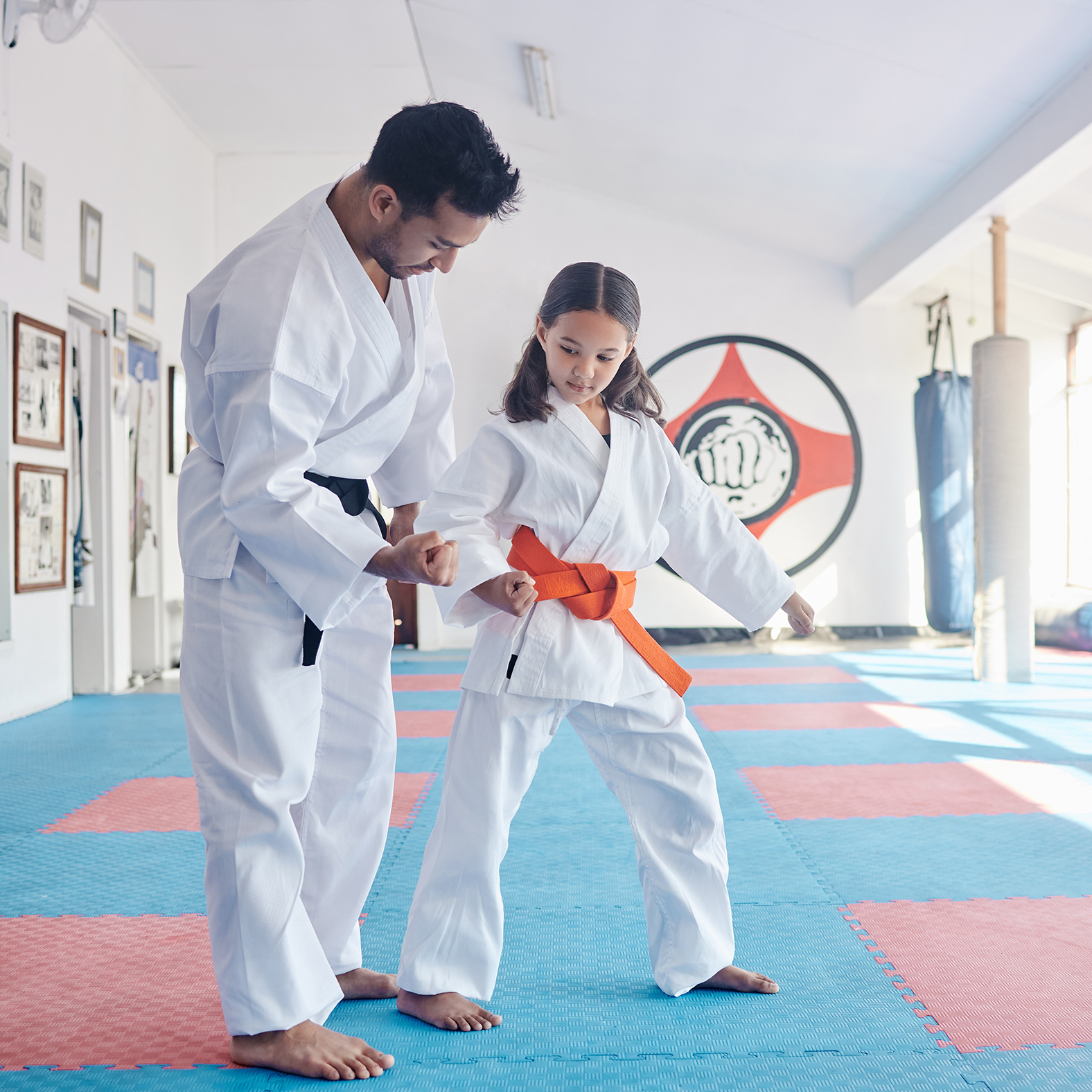 Judo soft gulv måtte