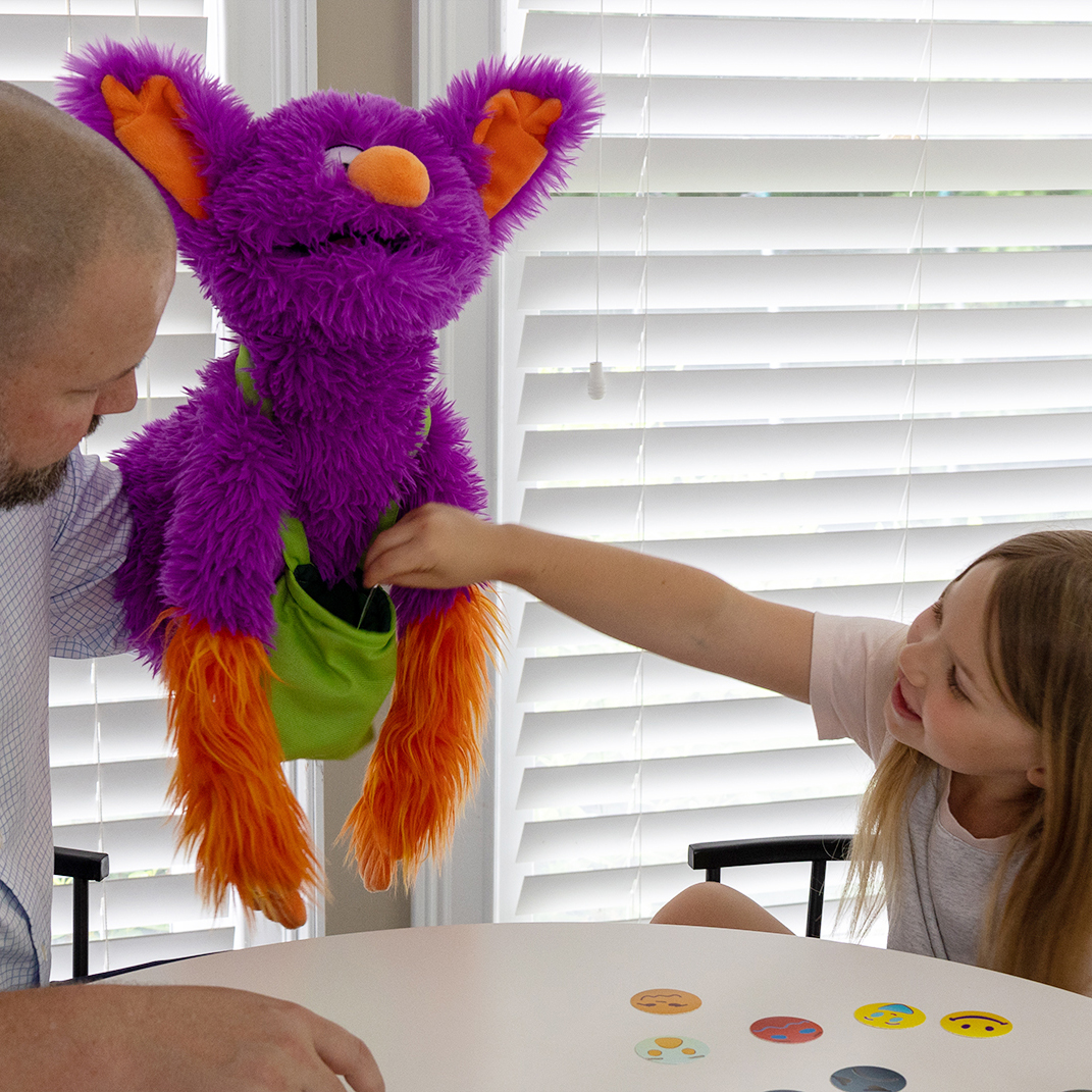 Edgar følelse hånddukke