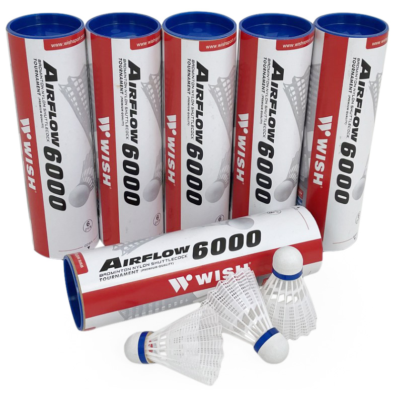 Airflow 6000  badmintonbollspaket