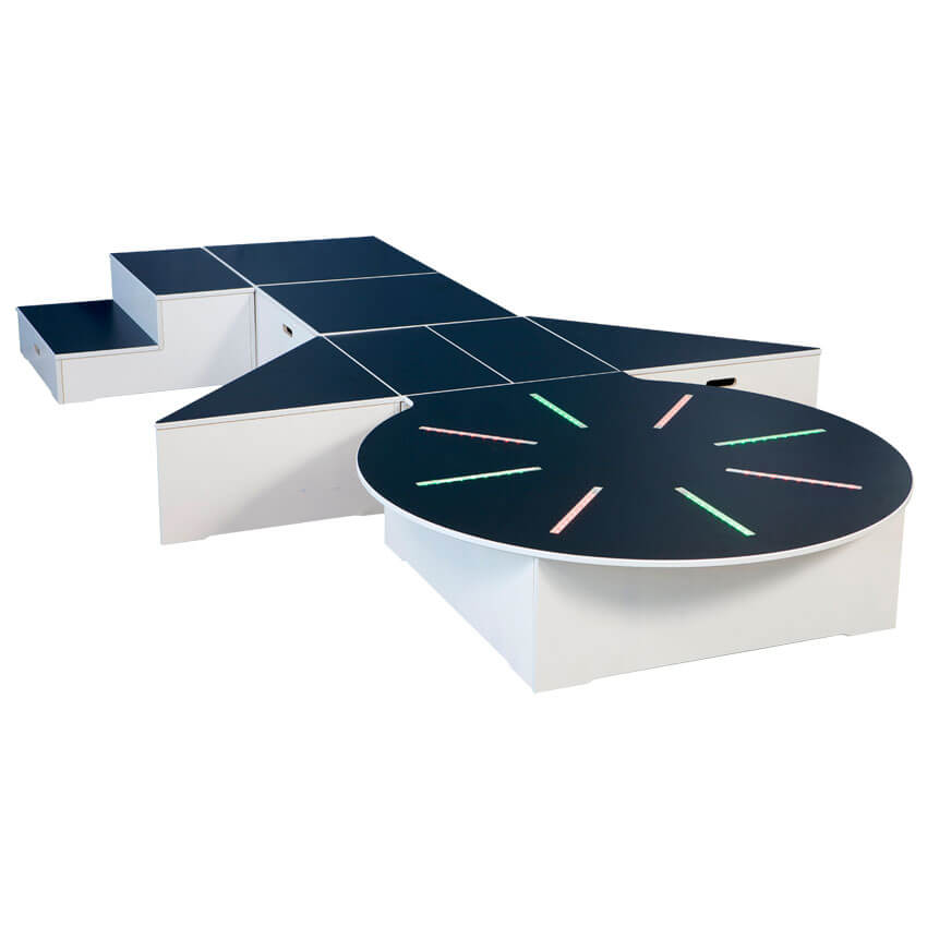 Pakke med scenekasser 