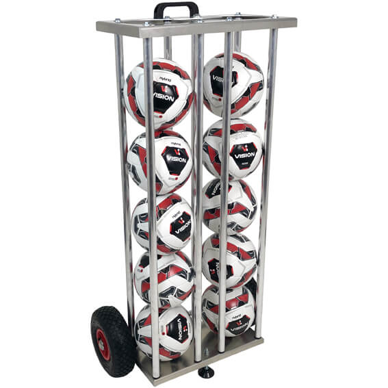 IMS Fotboll bollvagnspaket med 10 bollar