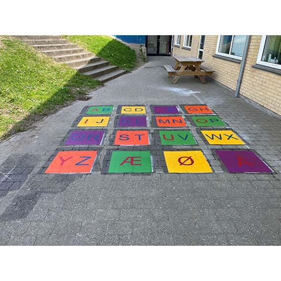 Bogstavbanen, termoplast