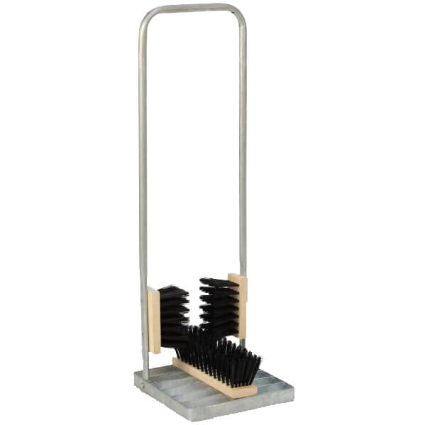 Sko og støvelbørste