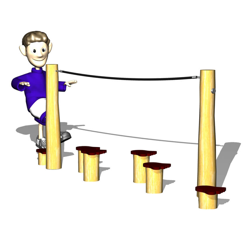 Robinia hoppestolper