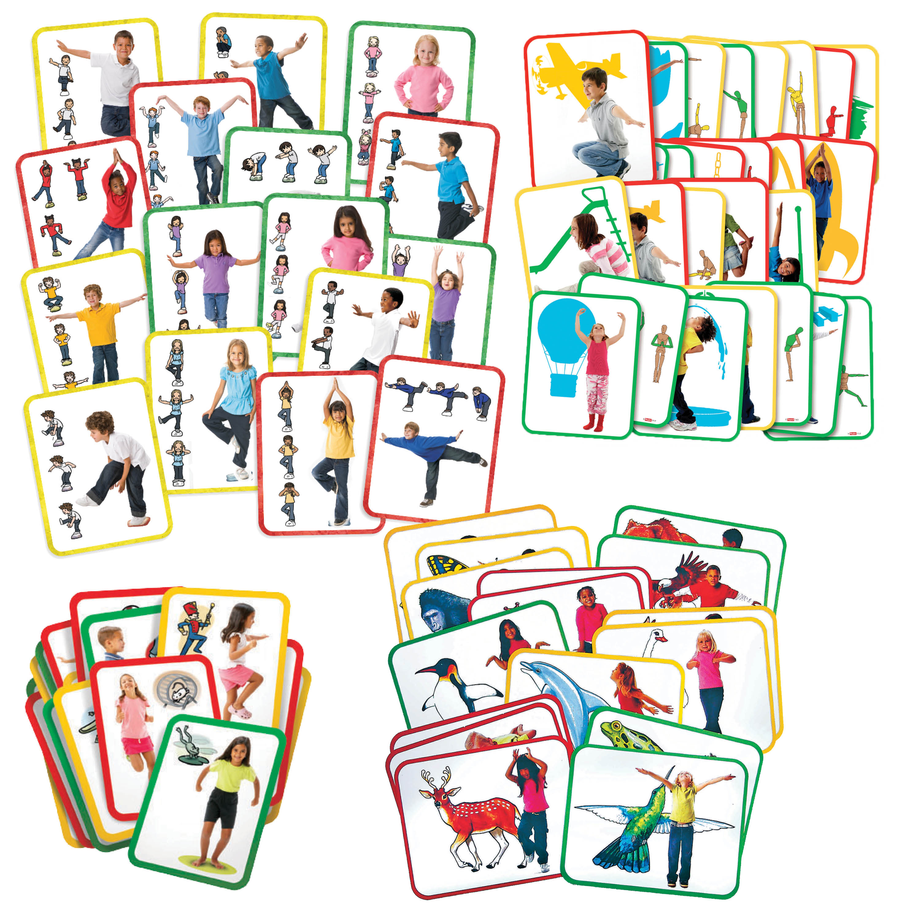 Stor bevægelseskortpakke